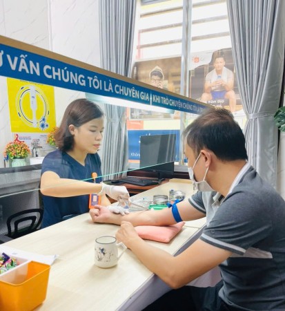 Xét nghiệm định kỳ cho khách  hàng điều trị PrEP