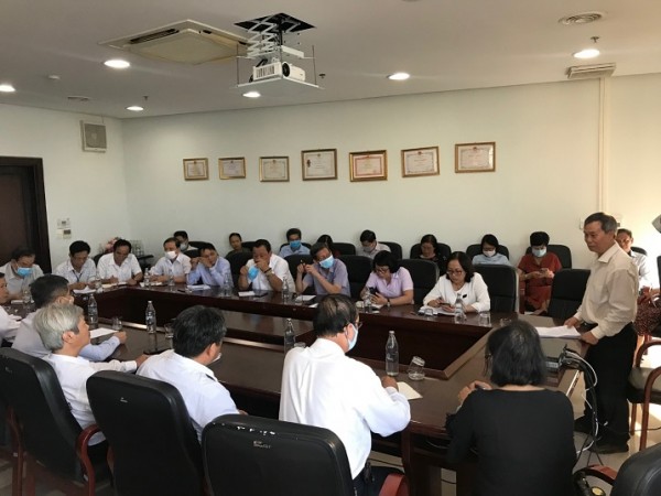 SỞ Y TẾ HỌP KHẨN TRIỂN KHAI CÁC HOẠT ĐỘNG ĐỐI PHÓ  VỚI DỊCH COVID-19