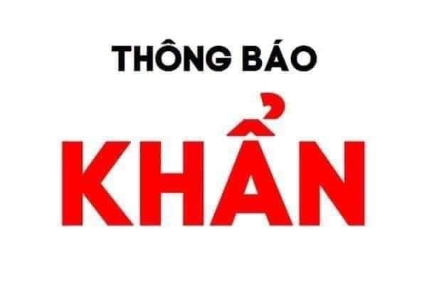 Thông báo khẩn về các địa điểm liên quan đến bệnh nhân COVID-19