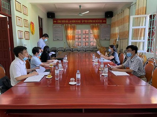 Lãnh đạo CDC kiểm tra tình hình sốt xuất huyết trên địa bàn thị xã Thái Hoà