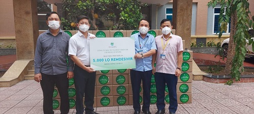 Nghệ An: Tiếp nhận 5.000 lọ thuốc Remdesivir điều trị COVID-19