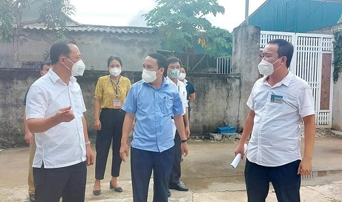 Thành phố Vinh xuất hiện chùm ca bệnh COVID-19 xóm 7, xã Nghi Phú