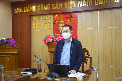 Sở Y tế Nghệ An và Ban Chỉ đạo phòng chống dịch COVID-19 thành phố Vinh họp dánh giá tình hình và triển khai các biện pháp phòng chống dịch.