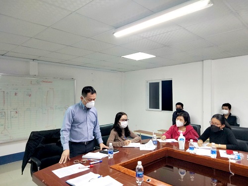 Lãnh đạo Sở Y tế làm việc với Công ty TNHH KIDO Vinh, huyện Đô Lương về công tác phòng chống dịch COVID-19