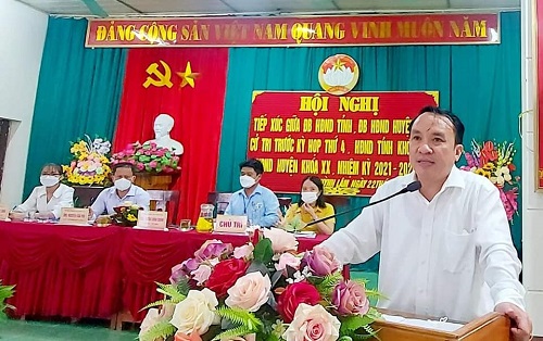 Quỳnh Lưu: Hội nghị tiếp xúc giữa đại biểu HĐND tỉnh, đại biểu HĐND huyện với cử tri trước kỳ họp thứ 4, HĐND tỉnh khóa XVIII, HĐND huyện khóa XX.