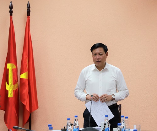 Bộ Y tế : Hội nghị trực tuyến đẩy nhanh tiến độ triển khai tiêm chủng Vắc xin COVID-19.
