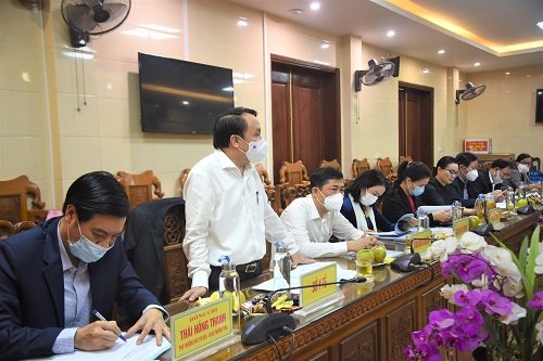 Khối thi đua Văn hóa - Xã hội tỉnh tổng kết công tác thi đua, khen thưởng năm 2021 và triển khai phương hướng, nhiệm vụ năm 2022.
