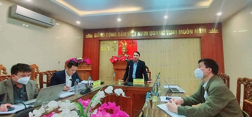 Sở Y tế họp khẩn với thành phố Vinh và Công ty Minh Anh về công tác phòng chống dịch bệnh và điều trị F0 tại nhà