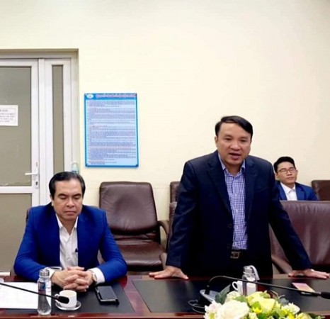 Lãnh đạo Sở Y tế làm việc với Bệnh viện Tim Hà Nội