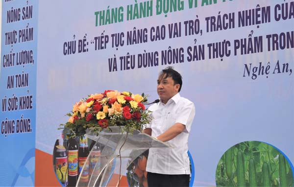 Nghệ An: Phát động "Tháng hành động vì An toàn thực phẩm" năm 2022