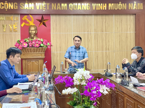 Sở Y tế Nghệ An họp triển khai Bệnh án điện tử tại 4 đơn vị