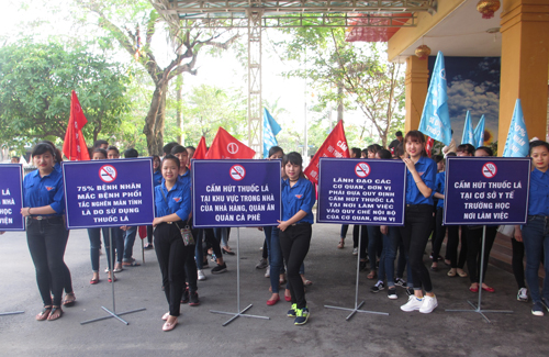 Nghệ An: Thực hiện luật Phòng, chống tác hại thuốc lá và hưởng ứng Ngày thế giới không thuốc lá 31/5, Tuần lễ Quốc gia không thuốc lá 25-31/5/2022