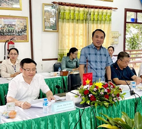 Nhật ký Xiêng Khoảng ngày thứ 3: Hợp tác toàn diện trong đào tạo nhân lực y tế