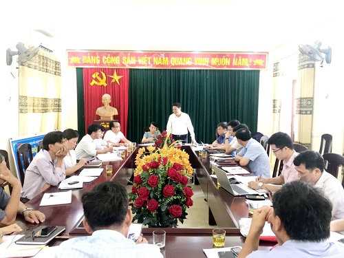 Sở Y tế Nghệ An làm viêc với huyện Nghi Lộc về công tác phòng chống sốt xuất huyết