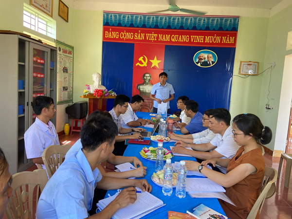 CDC tỉnh tăng cường kiểm tra, giám sát công tác y tế dự phòng 06 tháng đầu năm 2022 tại cơ sở