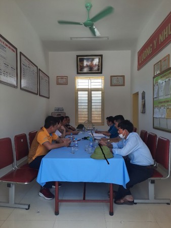 Hoạt động kiểm tra, giám sát công tác phòng, chống Sốt xuất huyết Dengue tại xã Quỳnh Minh, huyện Quỳnh Lưu.