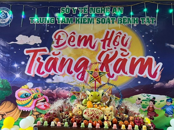 CDC Nghệ An tổ chức Đêm hội trăng rằm cho các em thiếu nhi nhân dịp Tết Trung thu