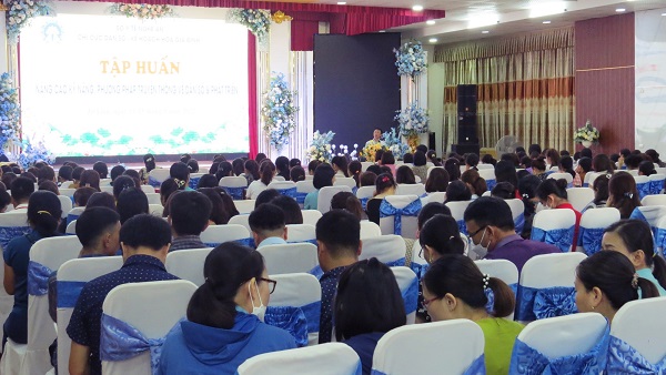 Nghệ An: Nâng cao kỹ năng, phương pháp truyền thông về dân số và phát triển