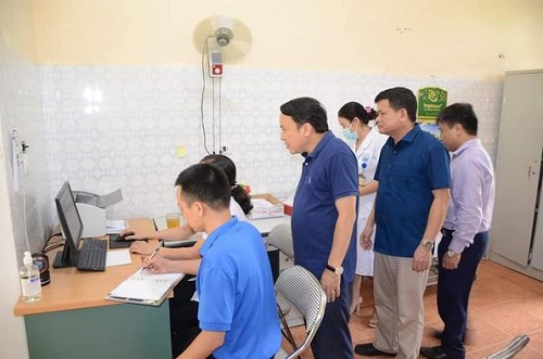 Lãnh đạo Sở Y tế kiểm tra công tác y tế cơ sở huyện Tương Dương, Con Cuông, Anh Sơn