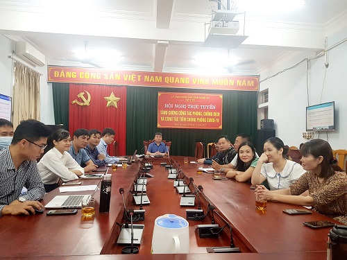 Bộ Y tế tổ chức Hội nghị trực tuyến tăng cường công tác phòng chống dịch và công tác tiêm chủng phòng COVID-19.