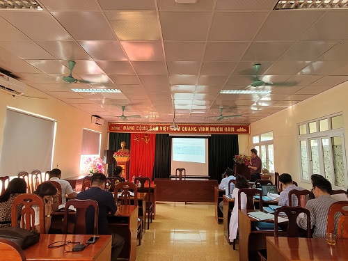 Trung tâm Kiểm soát bệnh tật tỉnh Nghệ nghiệm thu, đánh giá đề tài nghiên cứu khoa học cấp cơ sở Thực hiện nhiệm vụ Nghiên cứu khoa học năm 2022