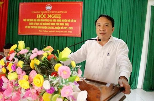 Đại biểu HĐND tỉnh tiếp xúc cử tri tại Quỳnh Lưu