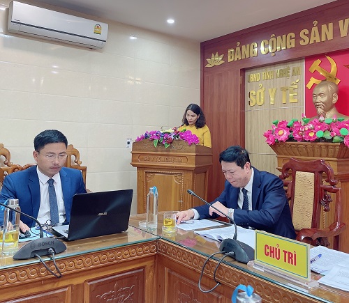 Văn phòng Sở Y tế Nghệ An tổ chức Hội nghị cán bộ, công chức năm 2023
