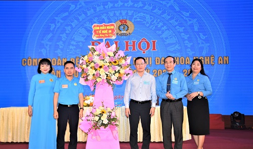 Công đoàn Bệnh viện Hữu nghị Đa khoa tỉnh Nghệ An Đại hội điểm nhiệm kỳ 2023 - 2028.