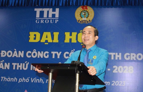 Công đoàn Công ty Cổ phần TTH GROUP tổ chức Đại hội điểm nhiệm kỳ 2023 -2028