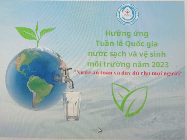 Chủ đề Tuần lễ Nước sạch và Vệ sinh môi trường năm 2023: “Nước an toàn và đầy đủ cho mọi người”