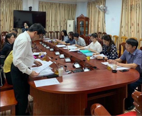 Đoàn công tác Bộ Y tế kiểm tra việc thực hiện các quy định của pháp luật về quản lý chất thải y tế tại Trung tâm Kiểm soát bệnh tật tỉnh Nghệ An