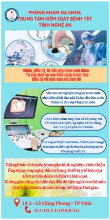 Phòng khám Đa khoa - Trung tâm Kiểm soát bệnh tật Nghệ An không ngừng nâng cao chất lượng dịch vụ khám, chữa bệnh