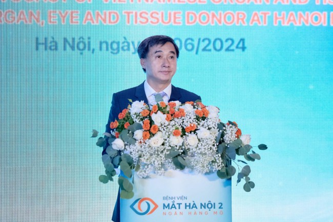 Thứ trưởng Bộ Y tế kêu gọi lan tỏa thông điệp 'hiến giác mạc - hành động nhỏ mang giá trị lớn lao'