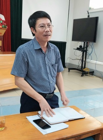 Trung tâm Kiểm soát bệnh tật tỉnh kiểm tra, giám sát, đánh giá tiến độ thực hiện nội dung 1 và nội dung 3 của Dự án 7 thuộc Chương trình MTQG PT KT-XH vùng đồng bào dân tộc thiểu số và miền núi năm 2024.