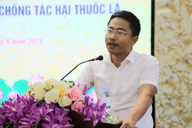 Sở Y tế tập huấn giám sát, thanh tra, kiểm tra về thực thi Luật Phòng, chống tác hại của thuốc lá trên địa bàn tỉnh Nghệ An