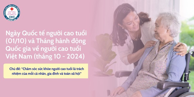 Ngày Quốc tế người cao tuổi (01/10) và Tháng hành động Quốc gia về người cao tuổi Việt Nam (tháng 10 năm 2024)