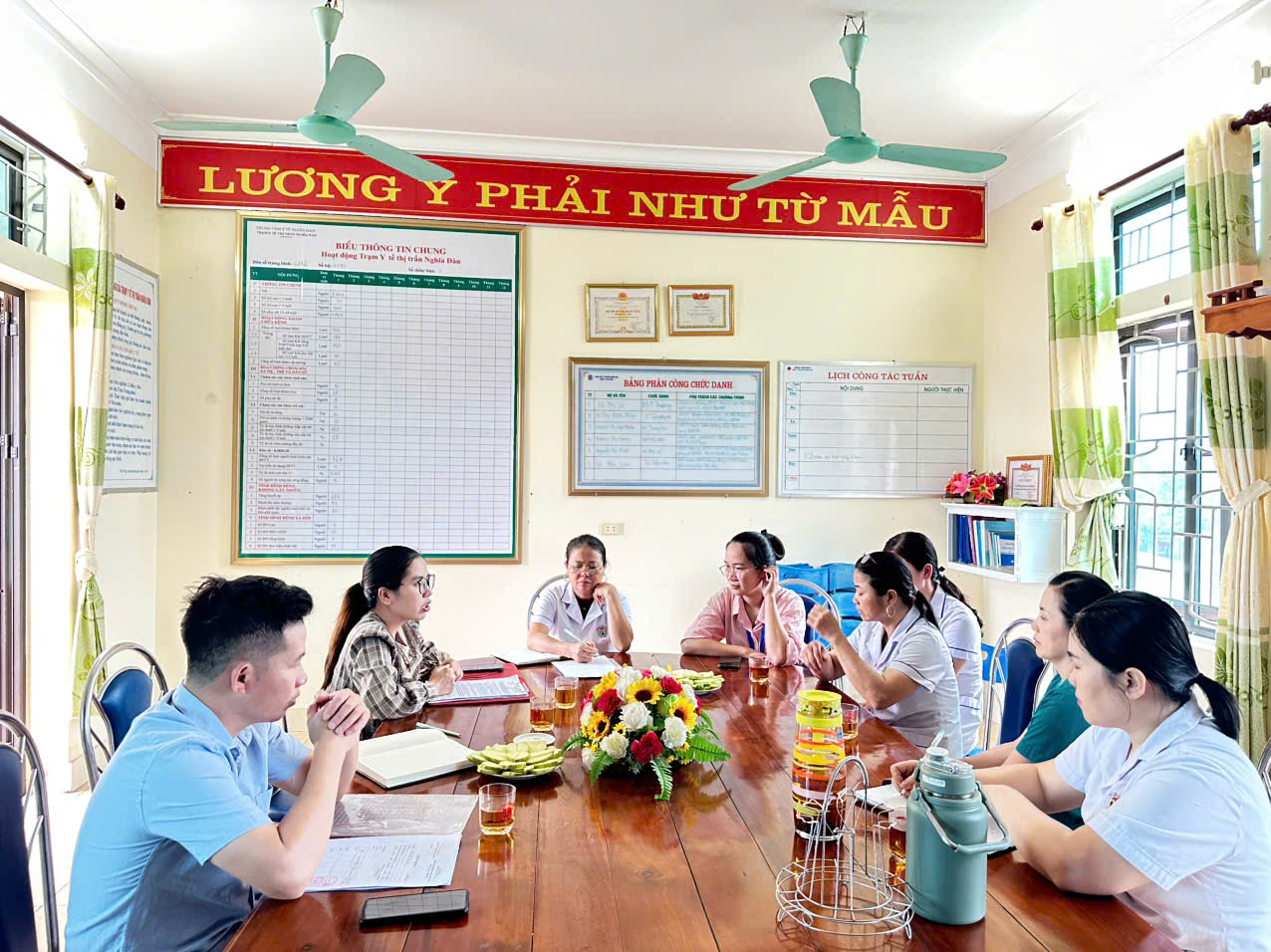 Trung tâm Kiểm soát Bệnh tật Nghệ An thực hiện Giám sát triển khai các hoạt động trong Tháng hành động về An toàn, Vệ sinh Lao động năm 2025.